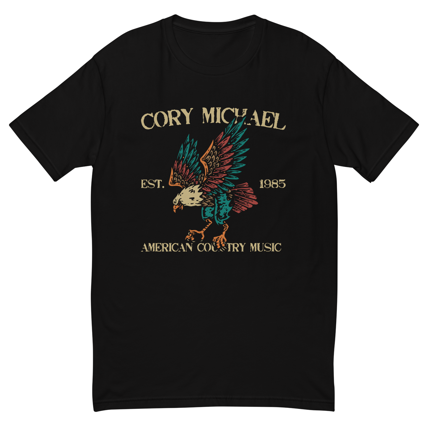 Cory Michael Colorful Eagle Tee